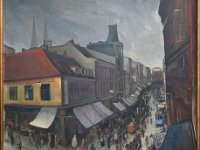 Slika. Ilica 1924. godine (autor Ljubo Babić, ulje na platnu)